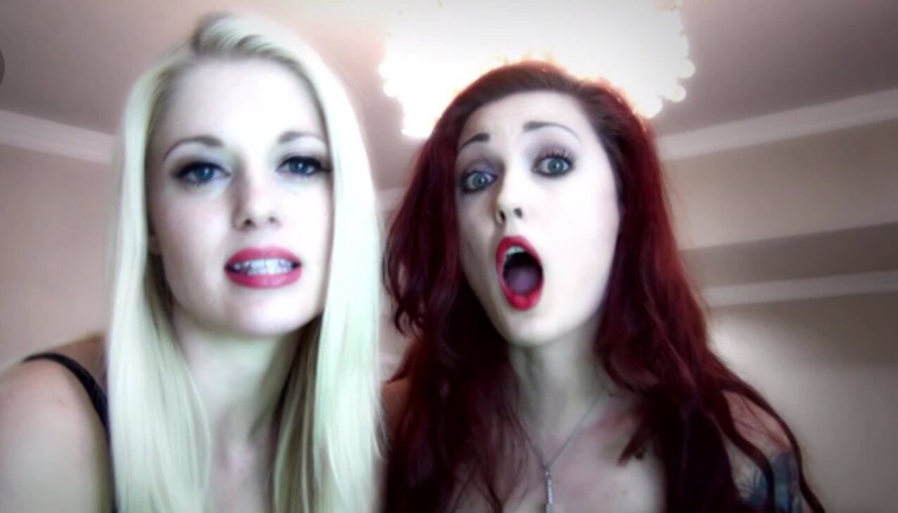 blonde redhead lesbians