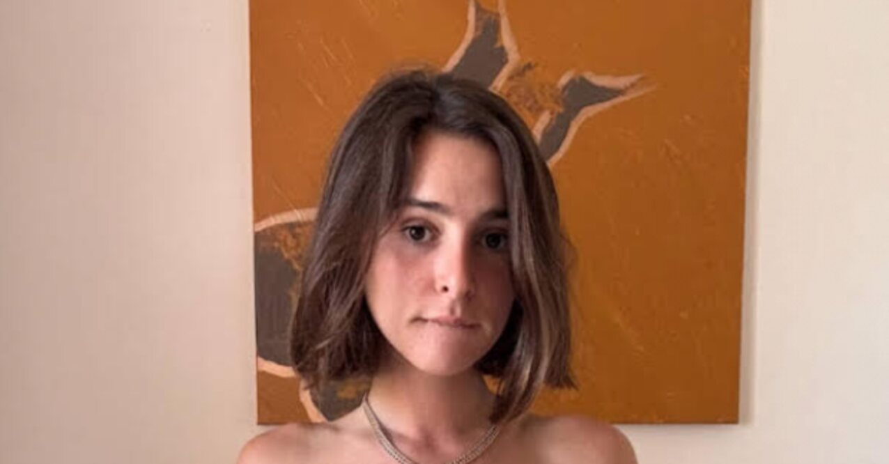 brunette innocent face cute