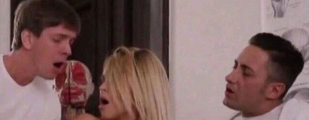 blonde fuck threesome