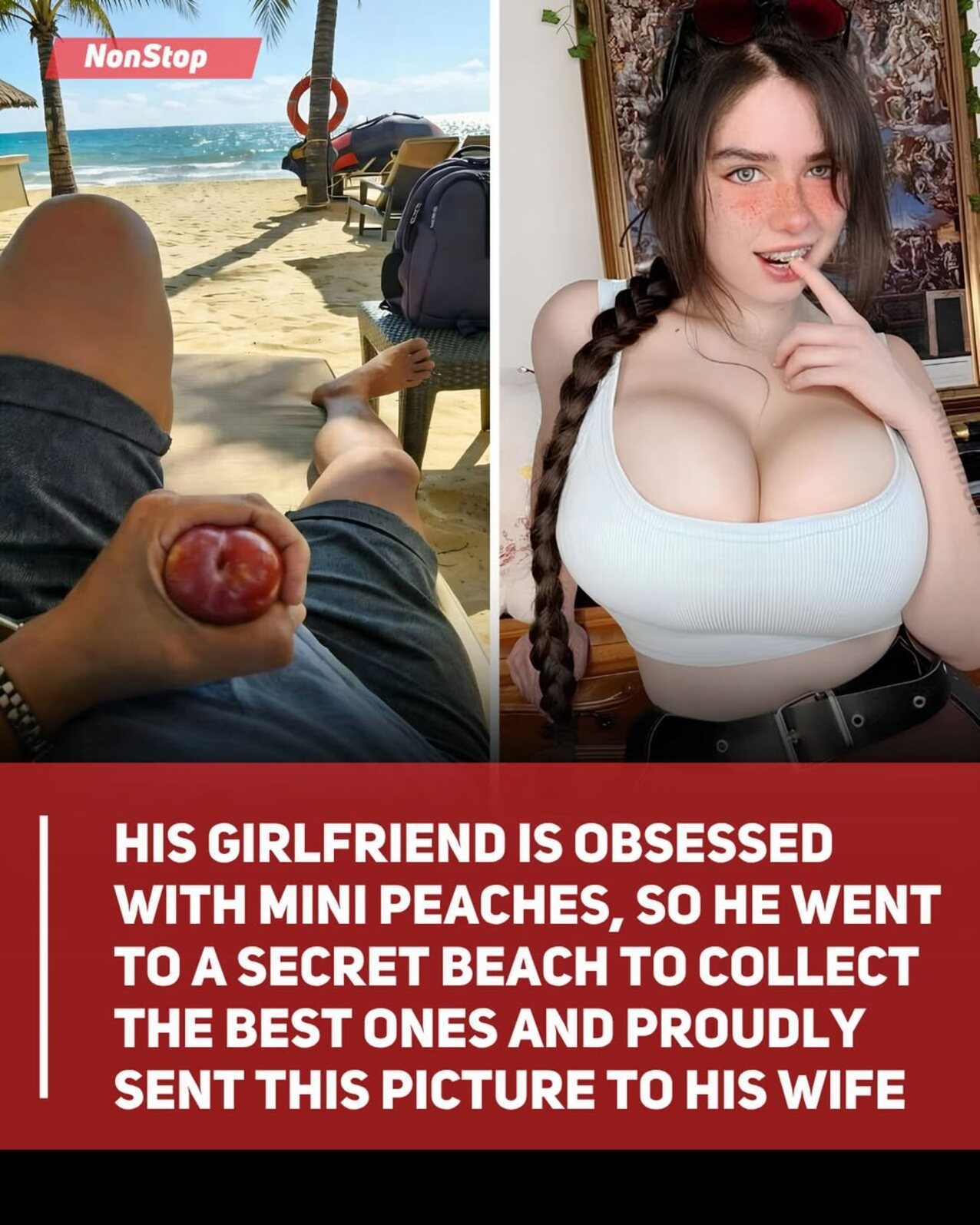 brunette busty meme
