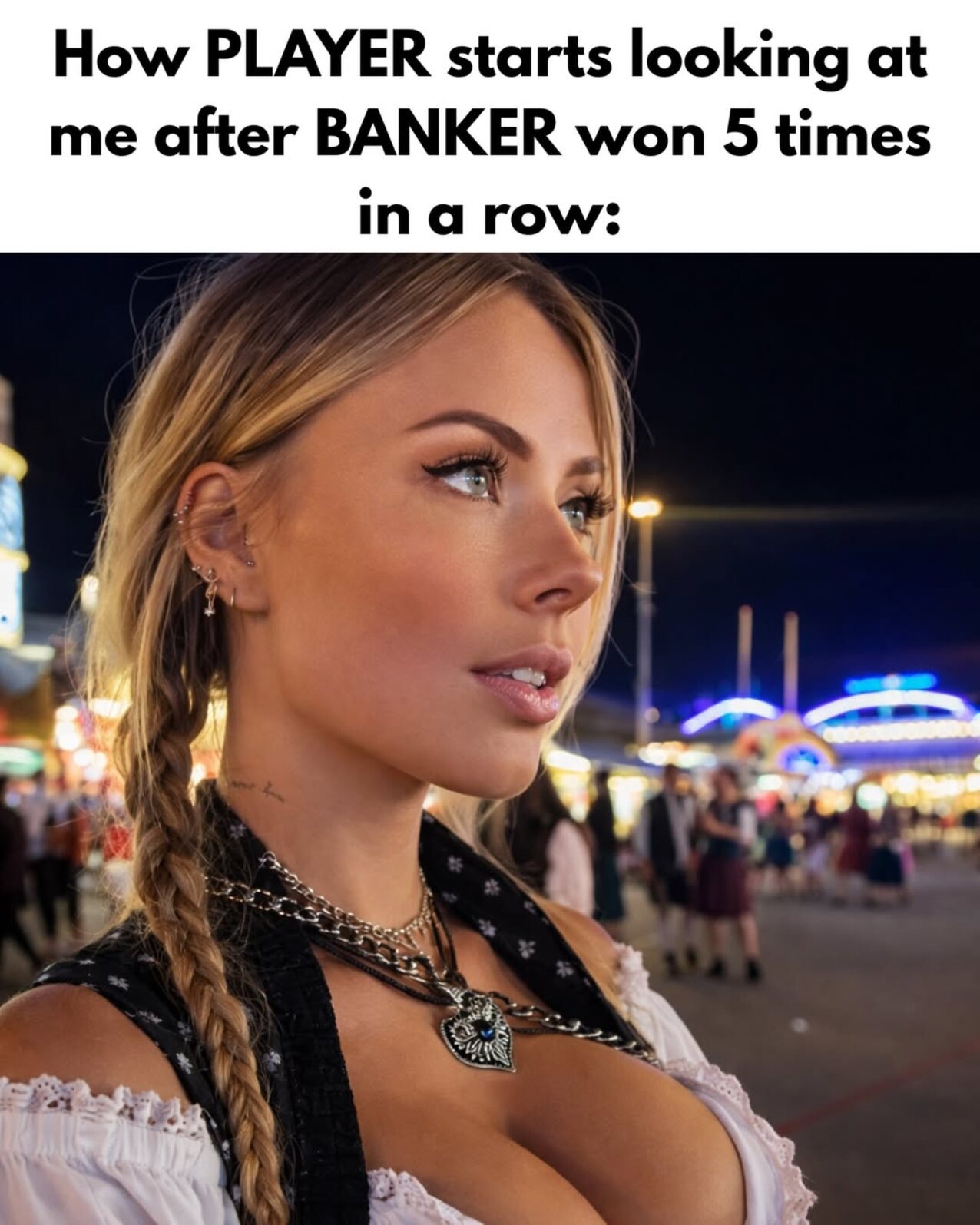blonde busty meme