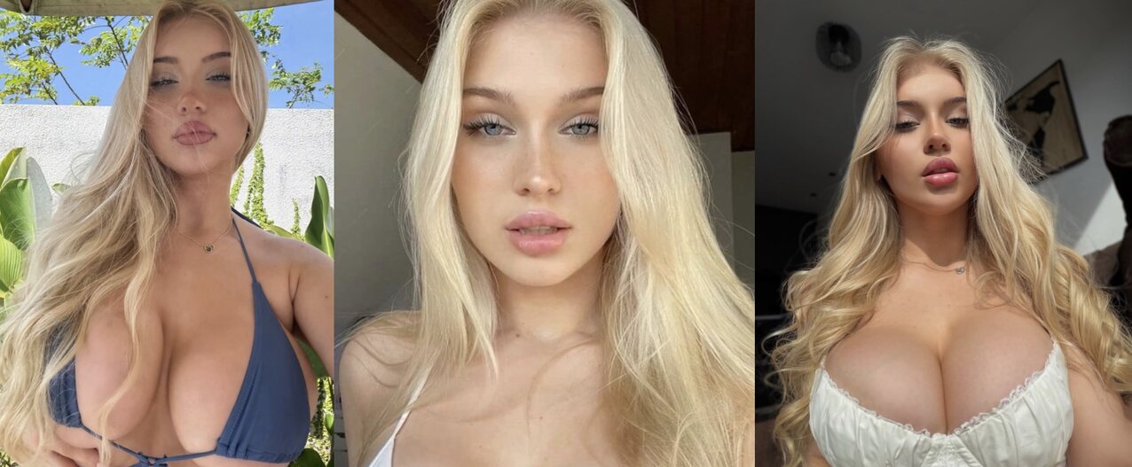pale blonde beautiful