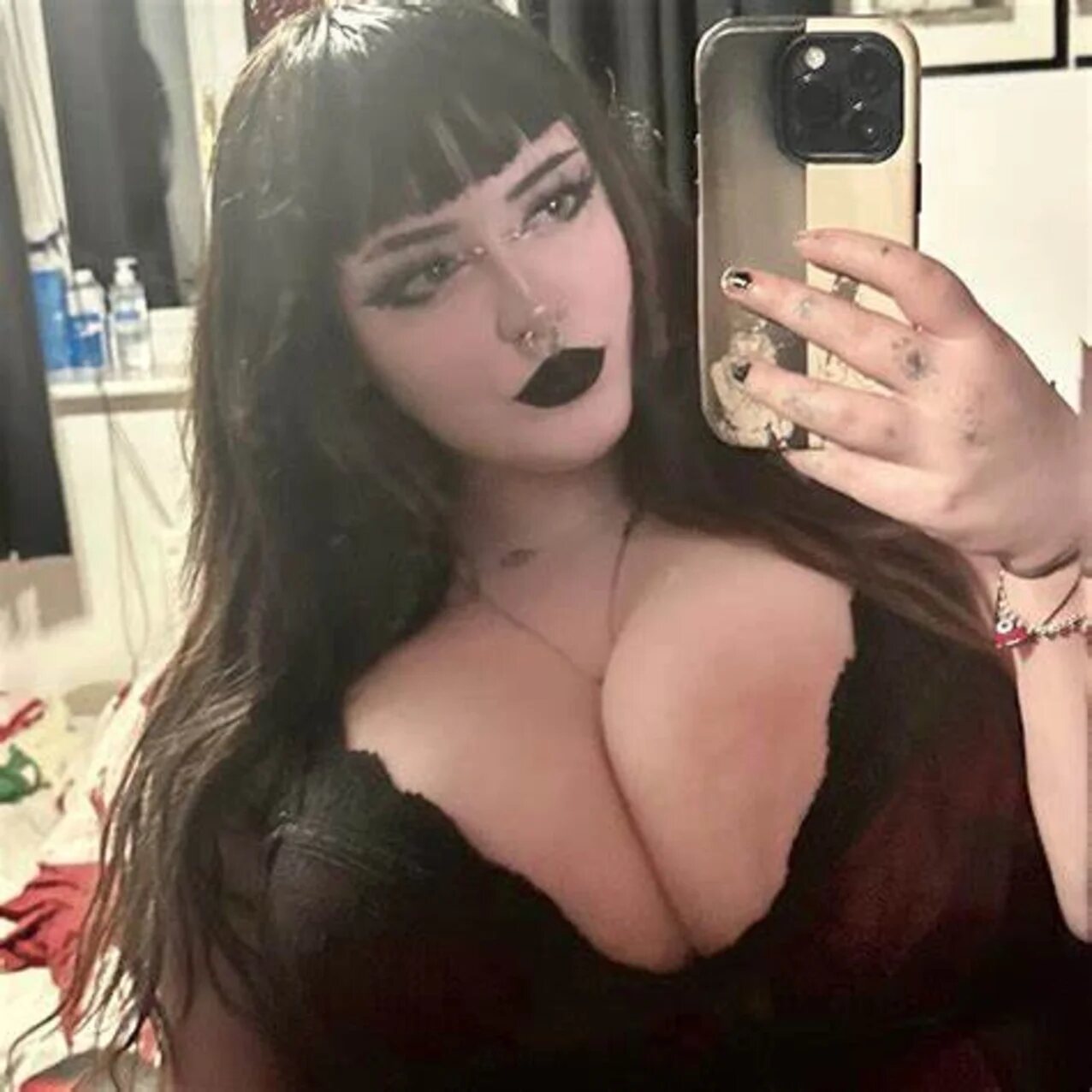 goth emo busty