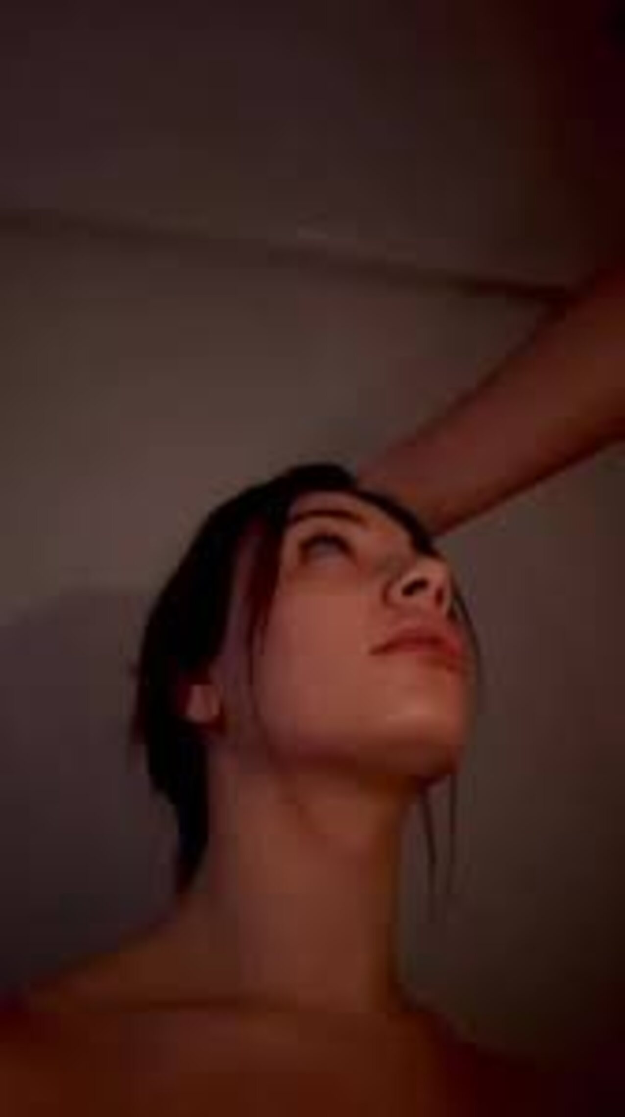 slapping brunette submissive