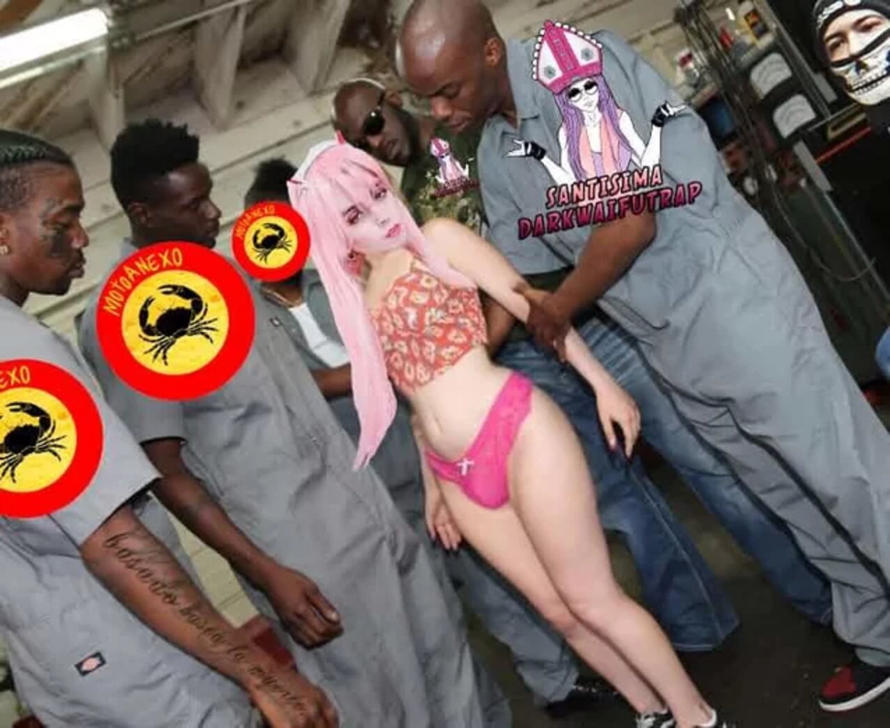 trans gangbang teen