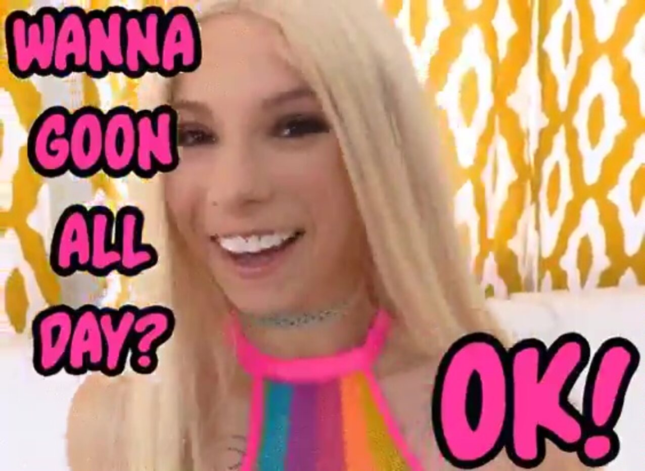 porsnstar blonde goonette