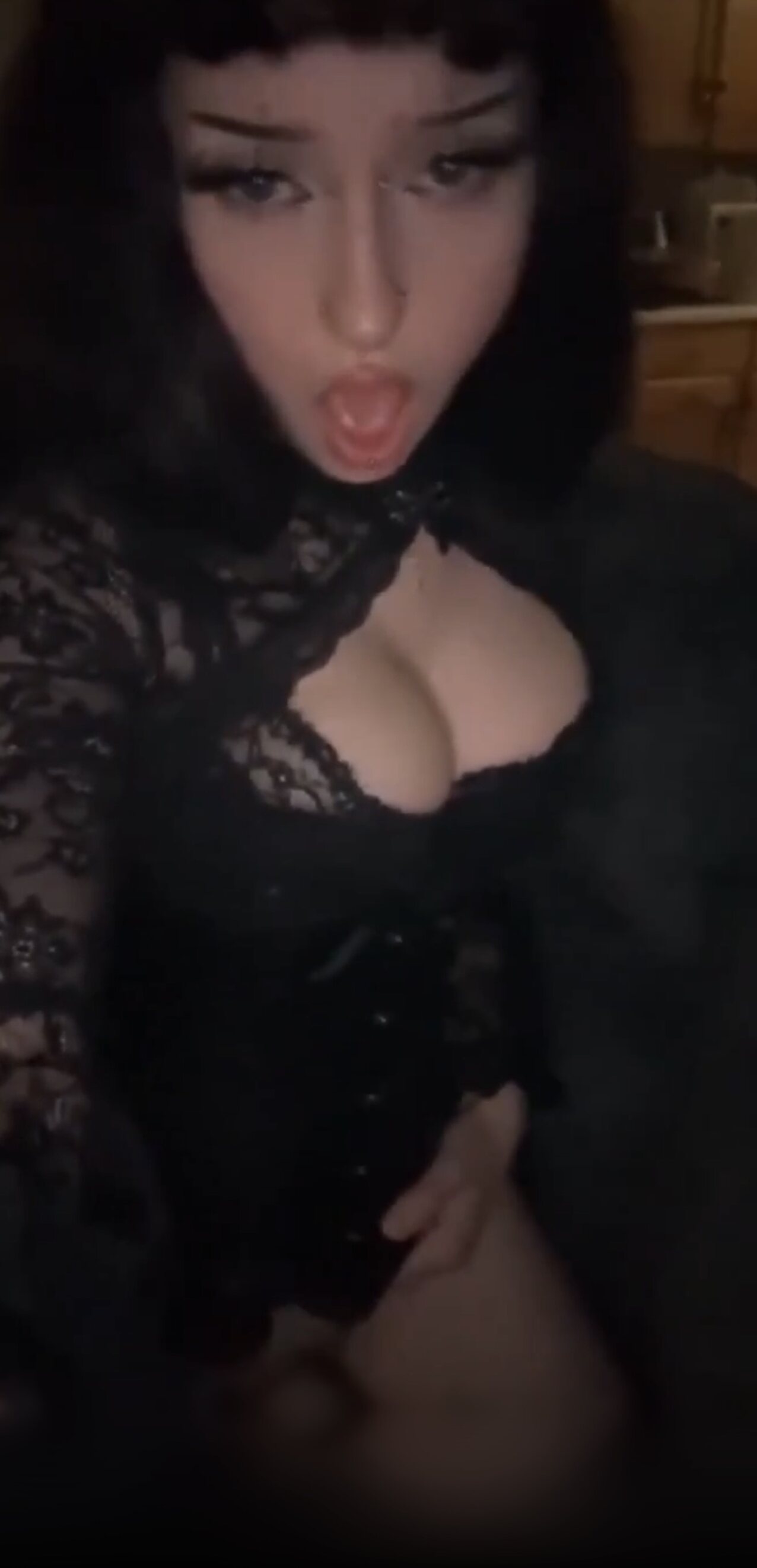 goth emo white