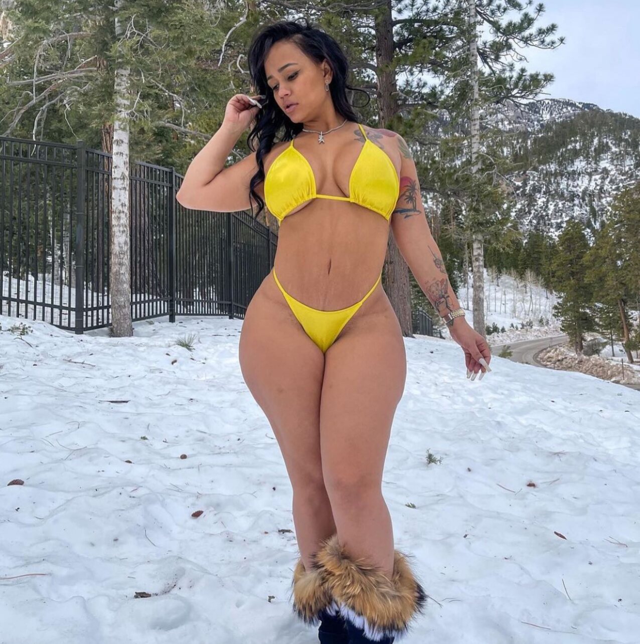 thick curvy ebony