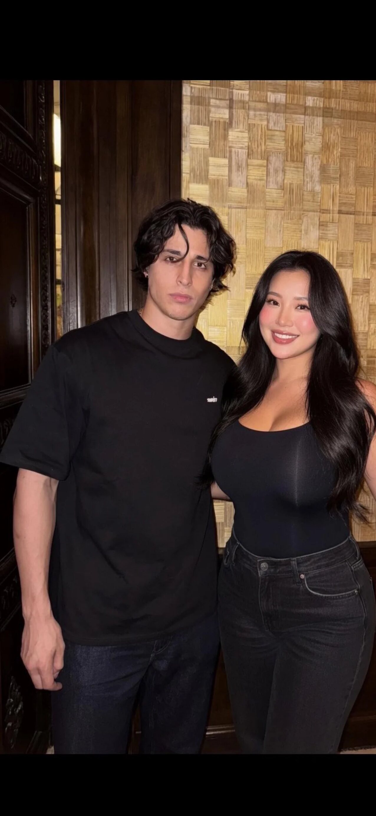 asian big tits black hair