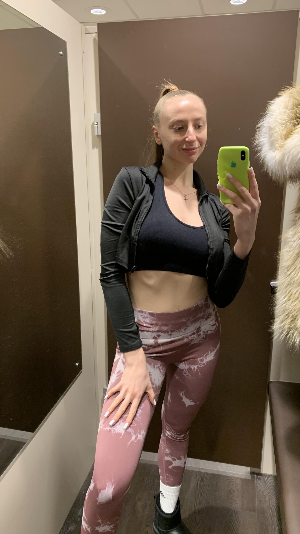 amateur public selfie