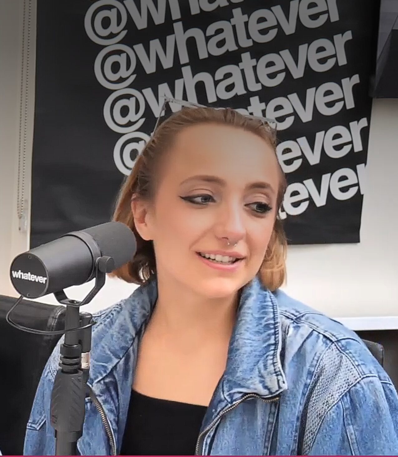 whatever whateverpodcast denimjacket