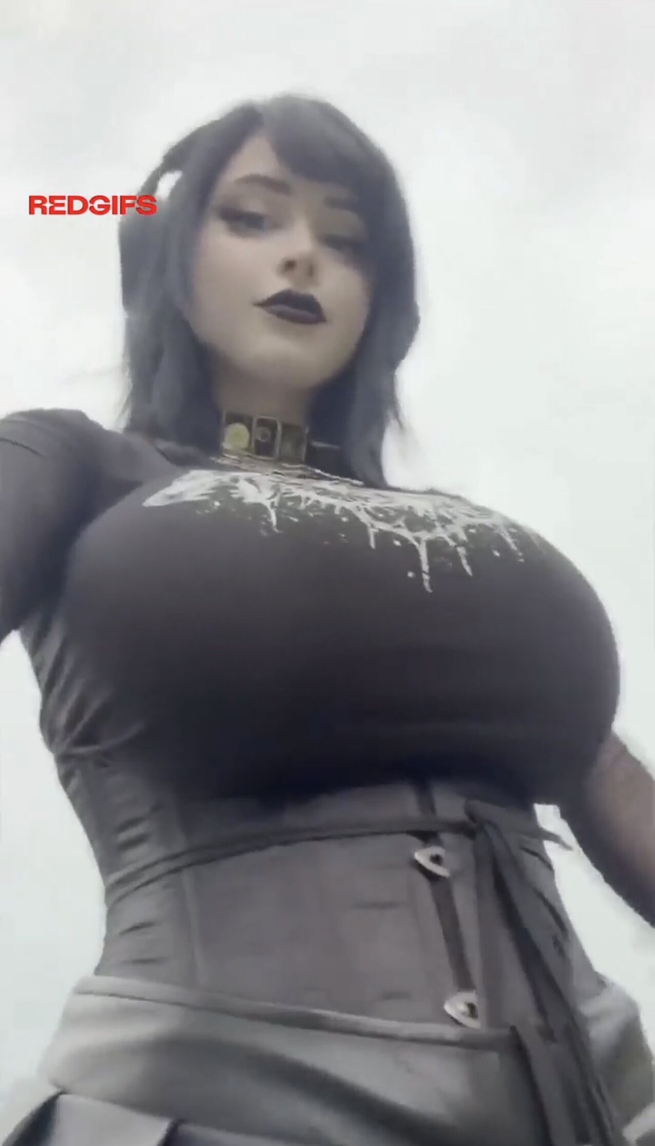 goth emo huge tits