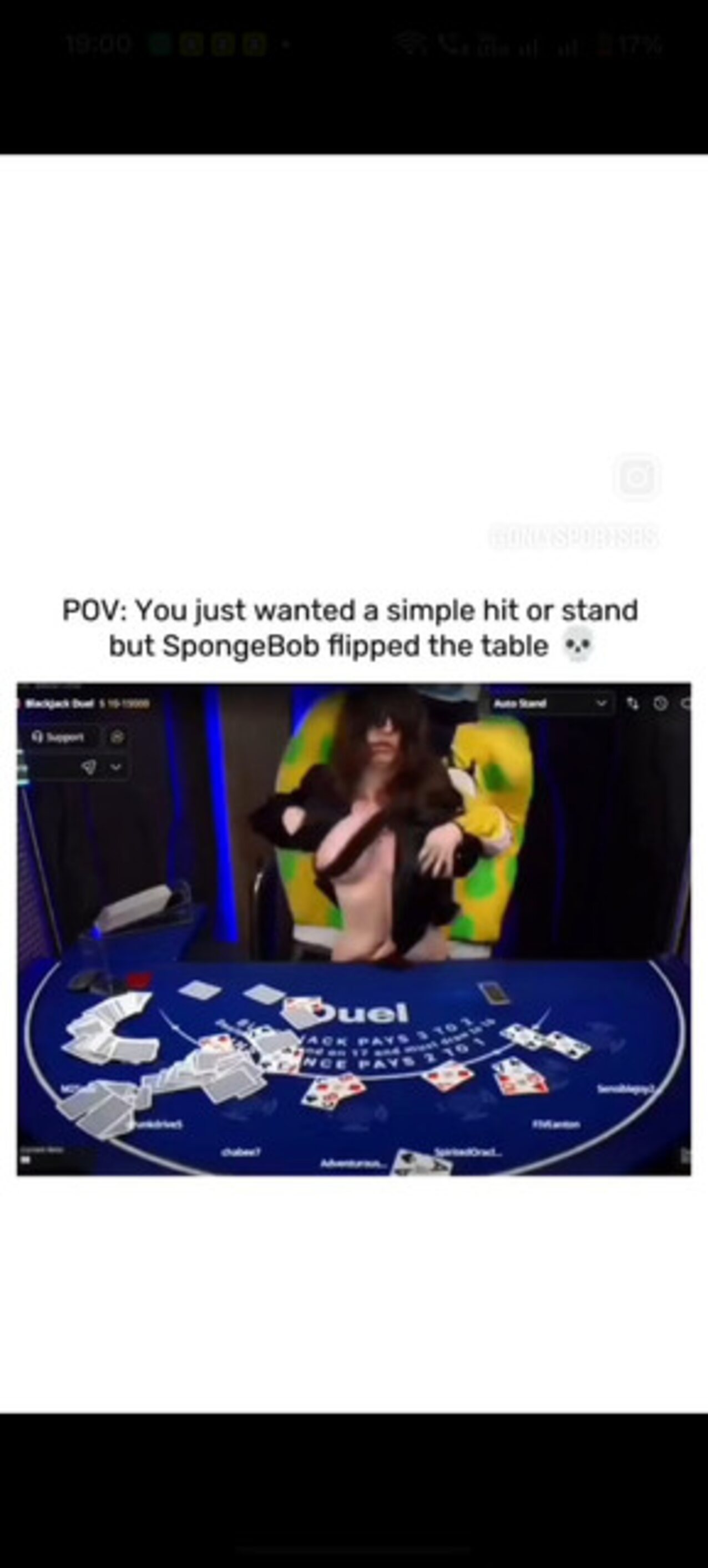 casino tits babe