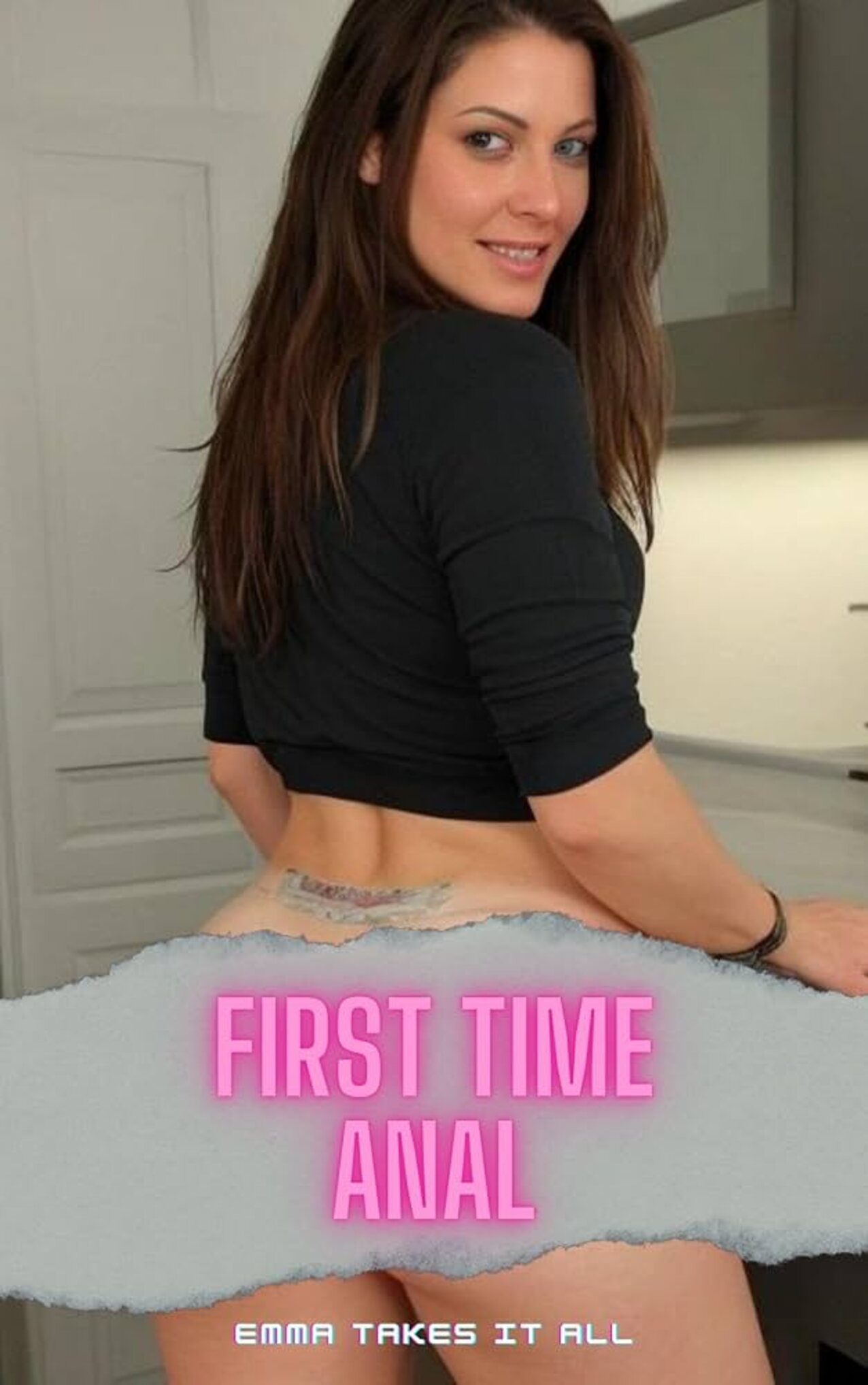 brunette anal pawg