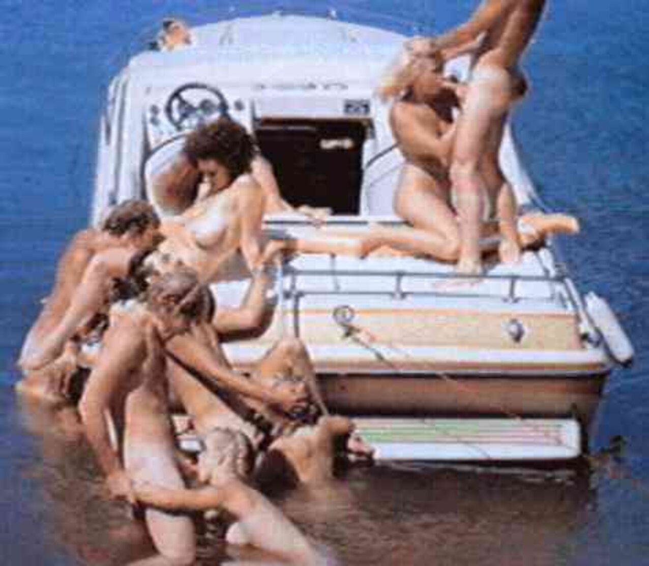 orgy boat pretty
