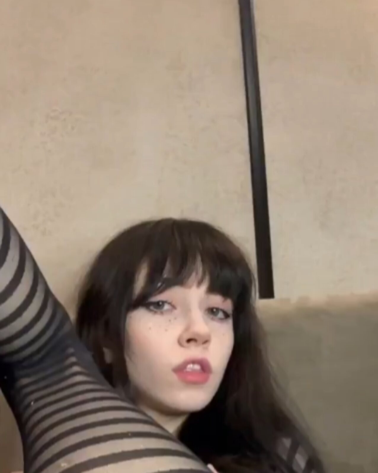 stripped socks bangs dildo
