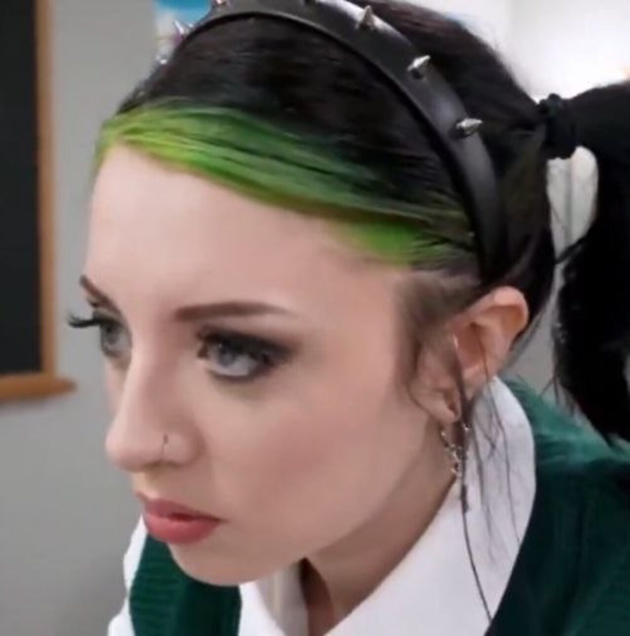 goth school piercings