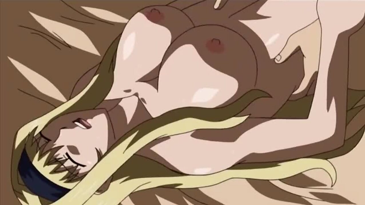 blonde big tits hentai