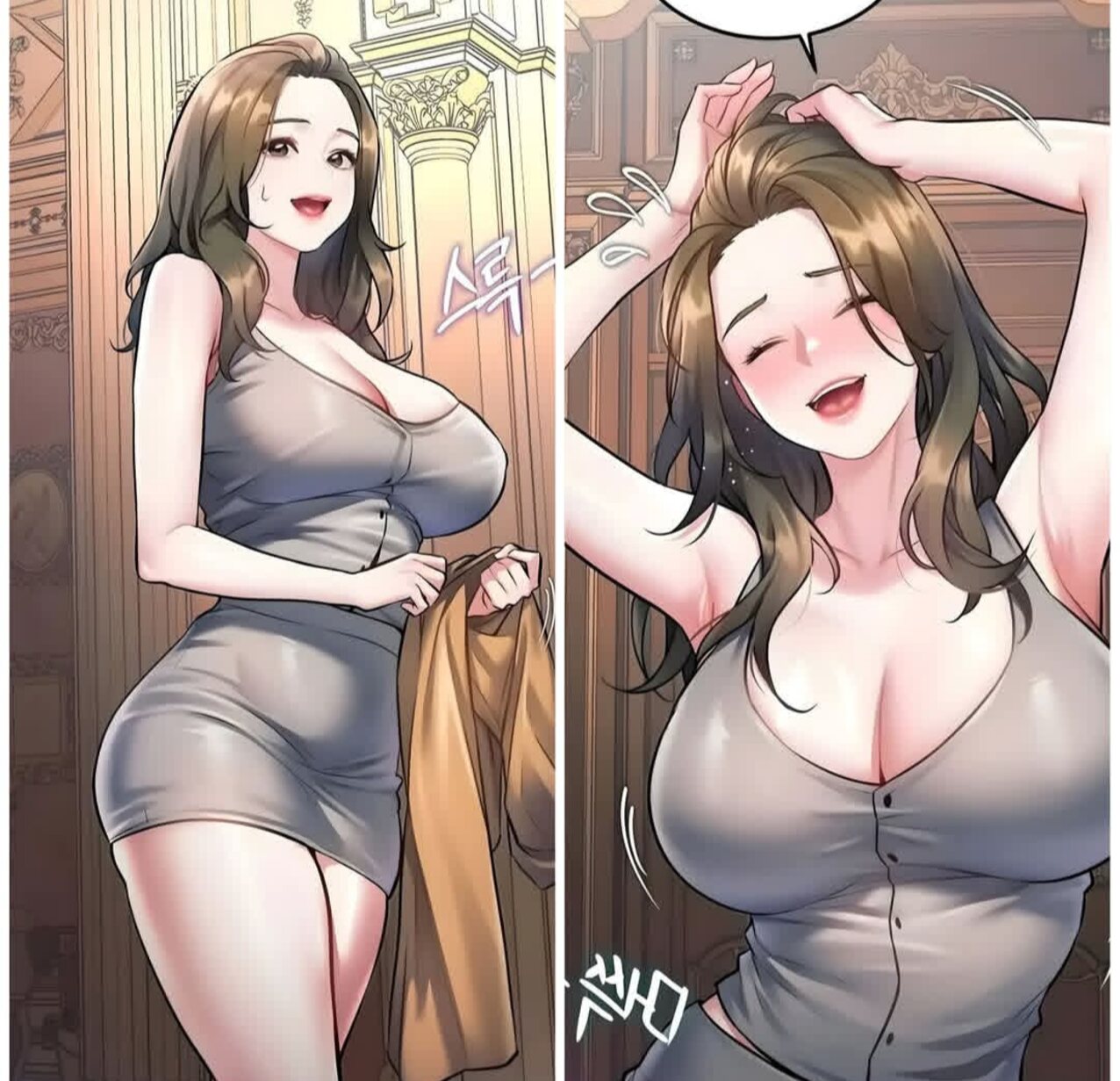 manhwa asian titis ass