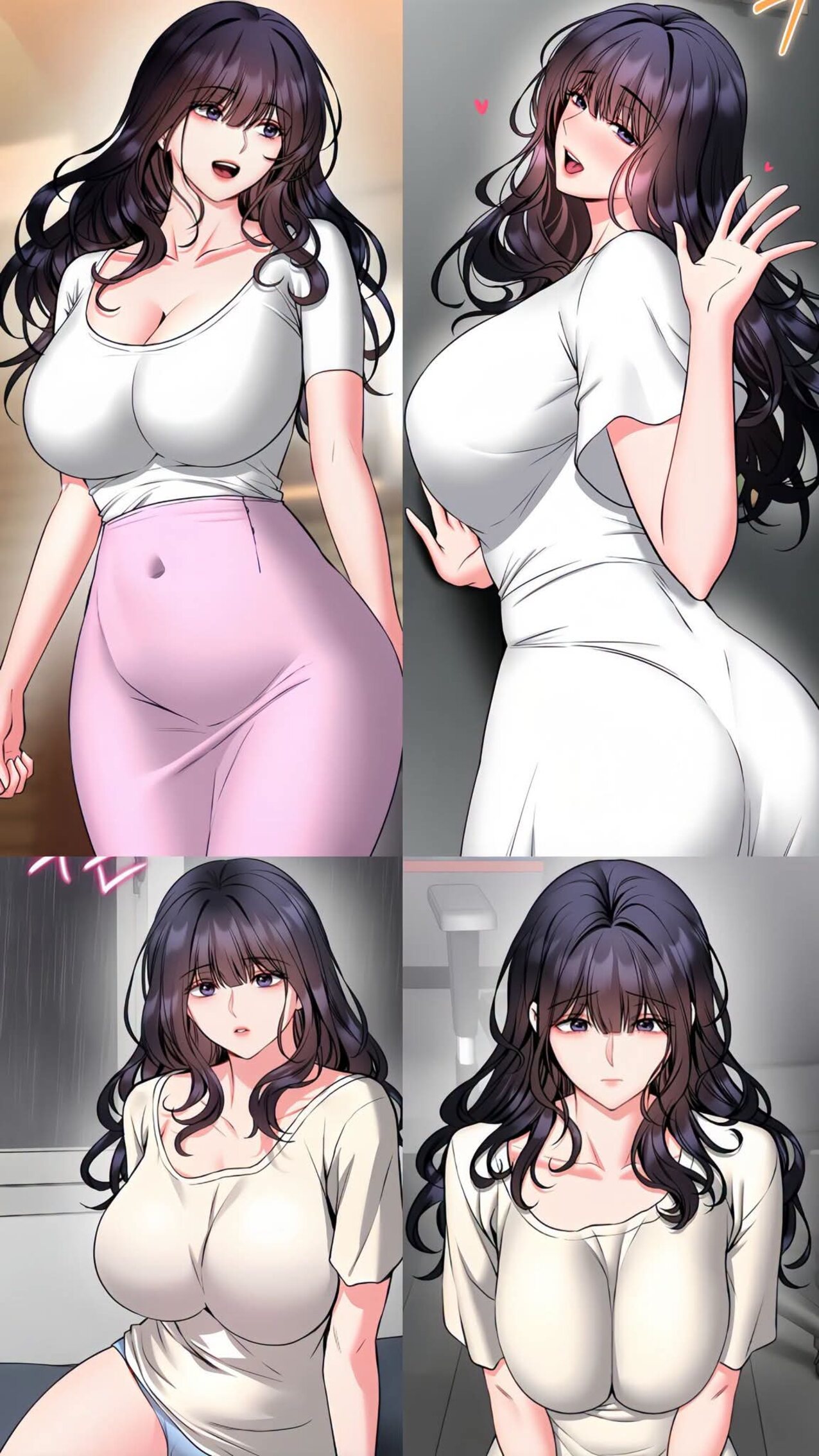 manhwa asian titis ass