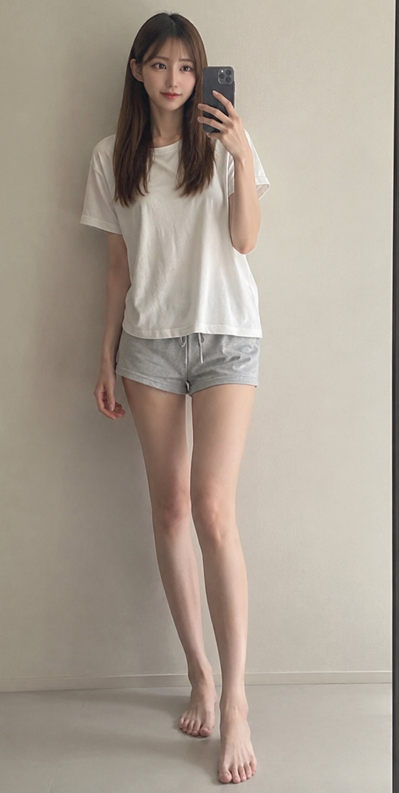japanese babe long legs