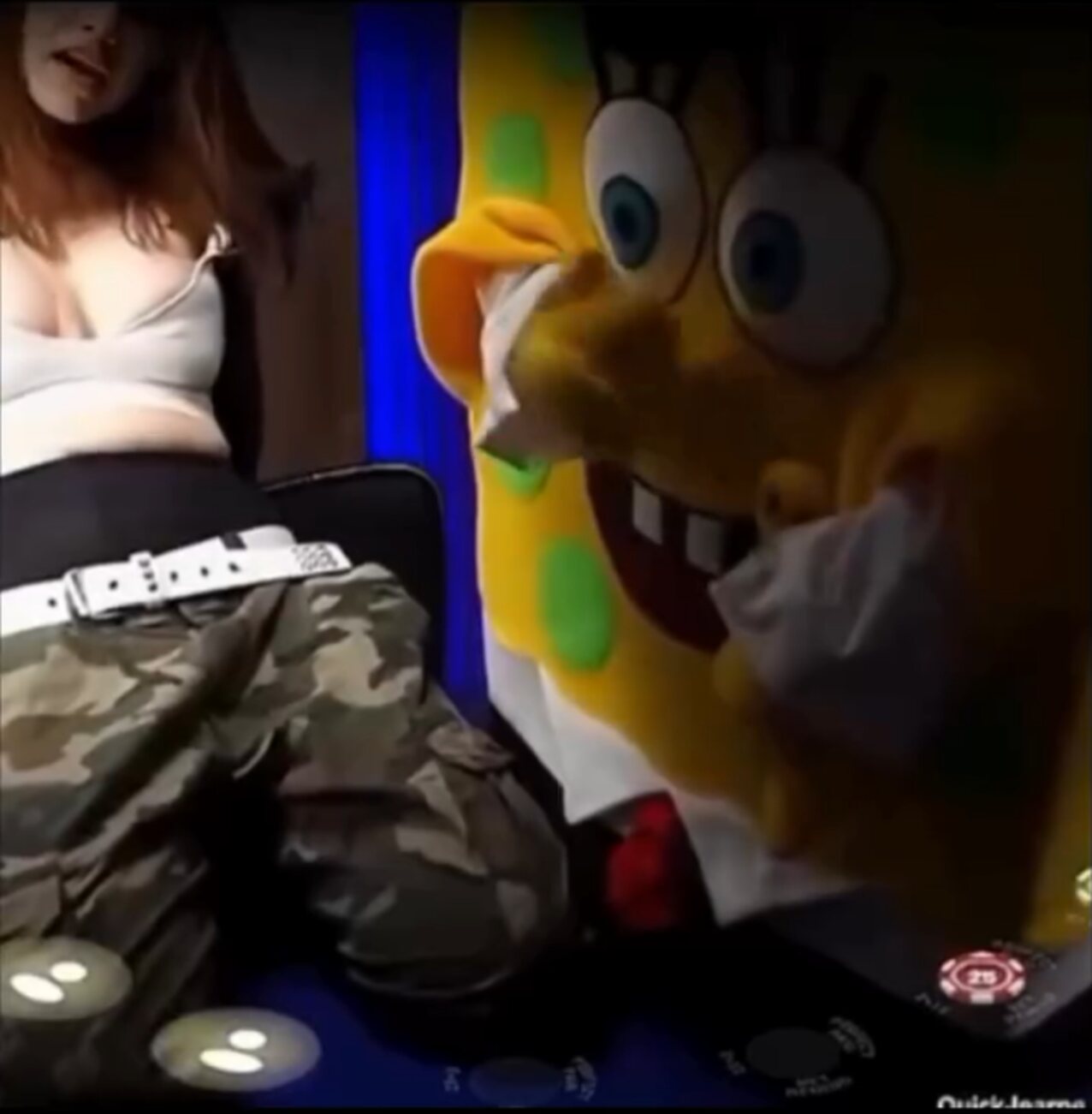 gambling spongebob maturbation