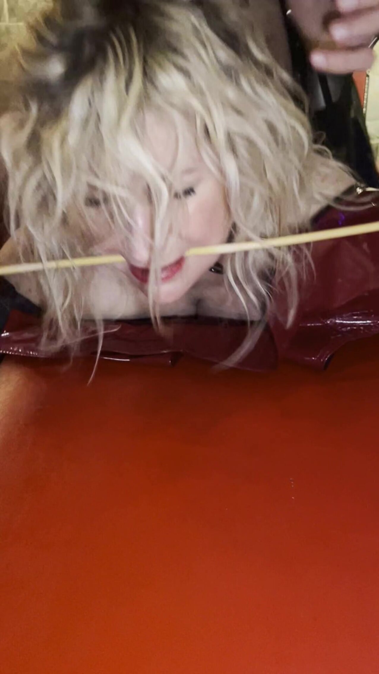 doggy style blonde bdsm