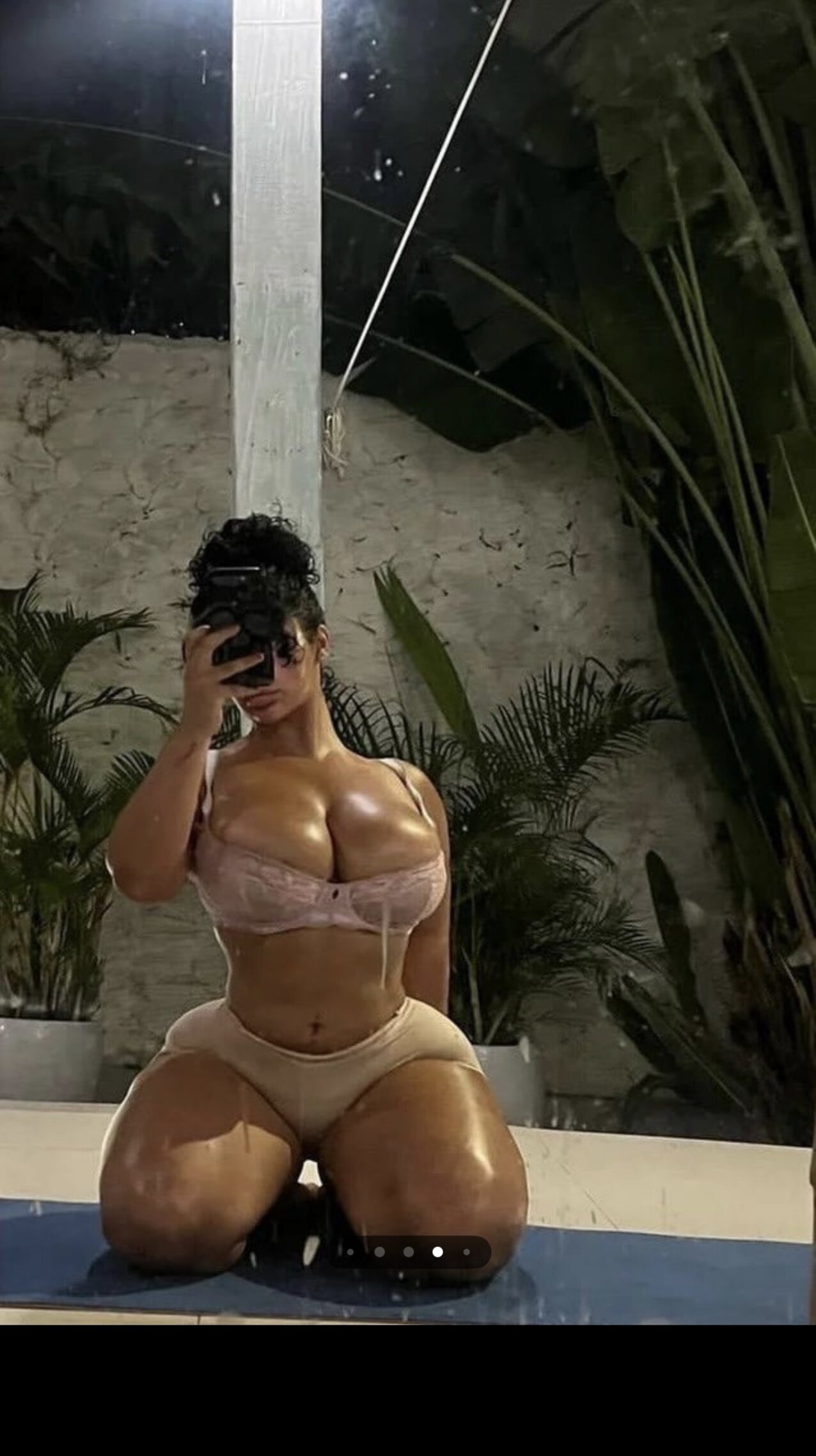 brown skin bikini big boobs