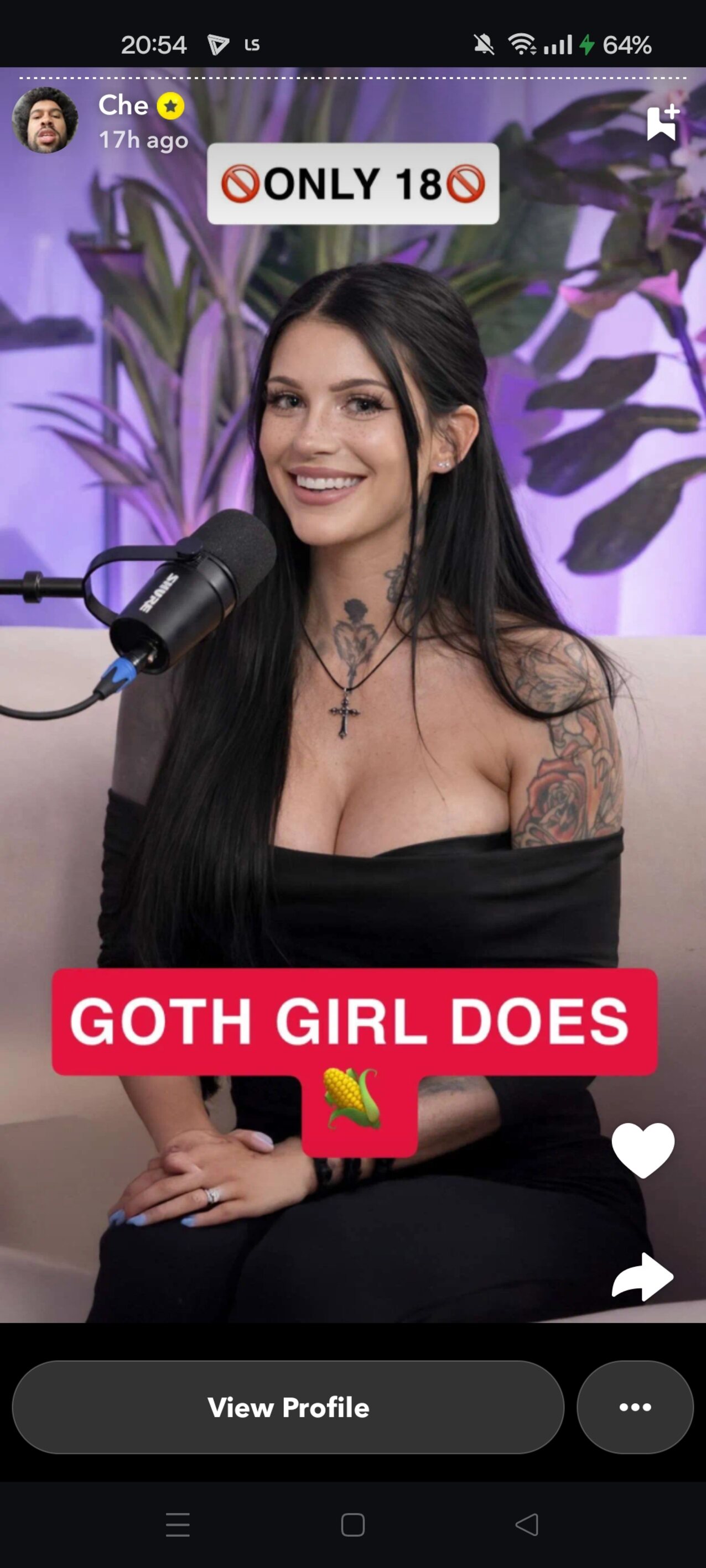 podcast goth pornstar