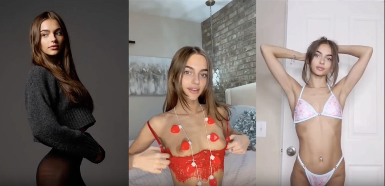 skinny model cute
