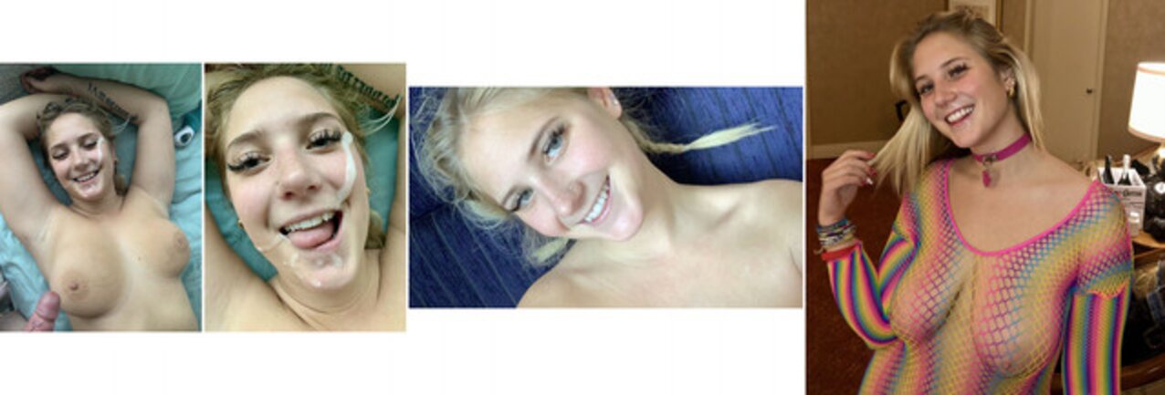 blonde facial hot