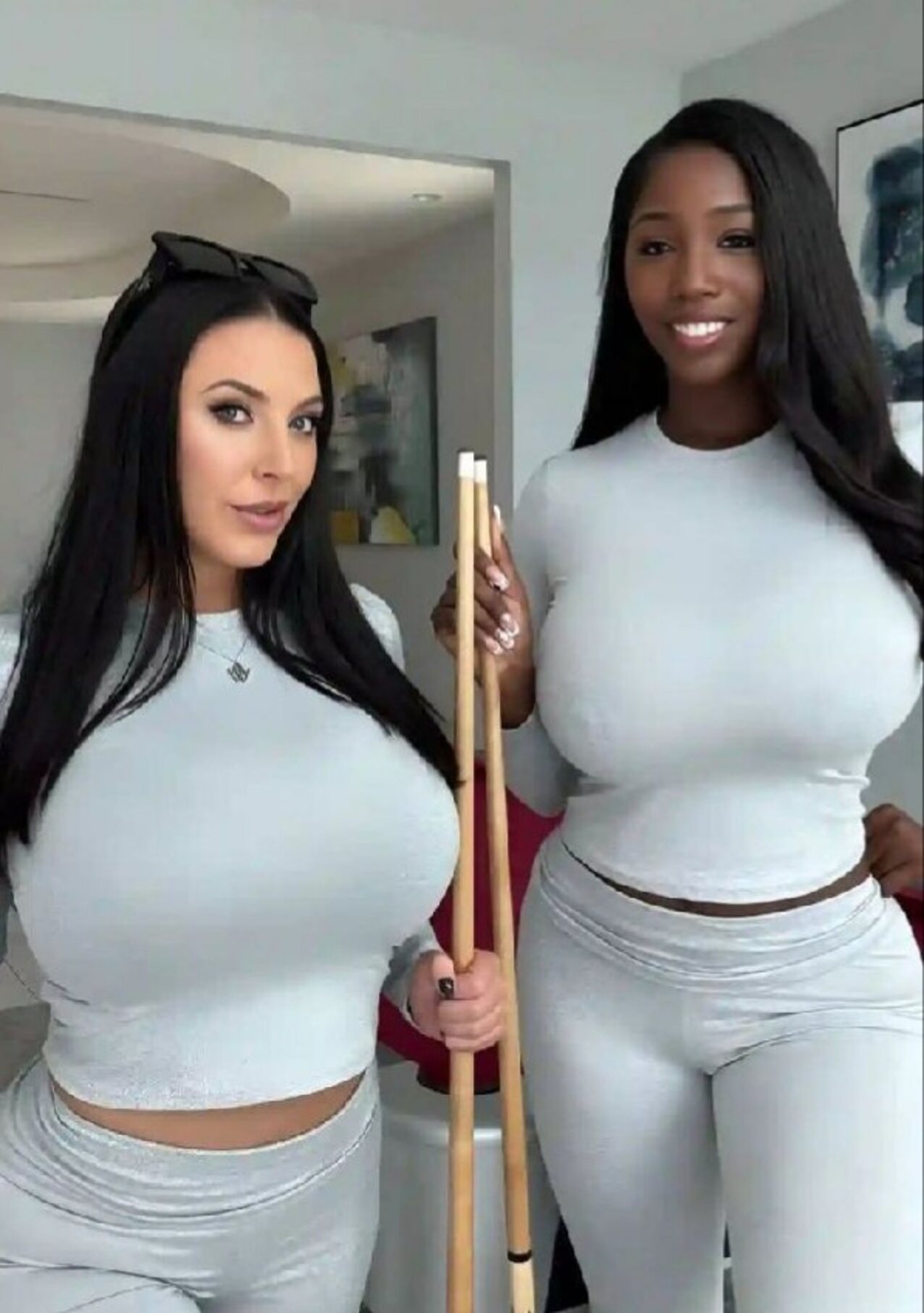 ebony spandex hot