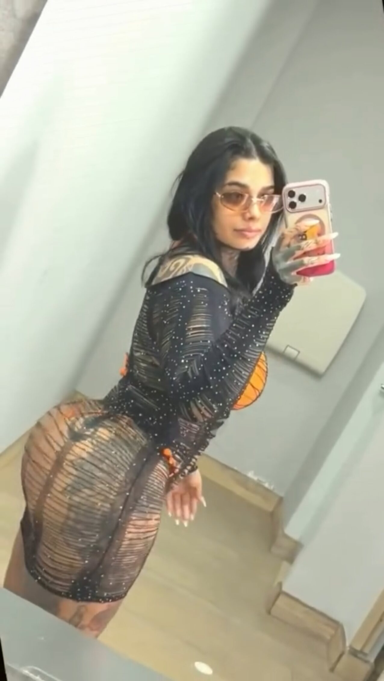 latina tattoed ass