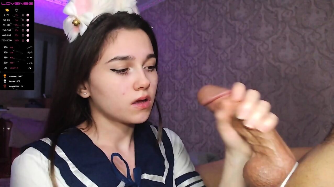 camgirl big cock blowjob