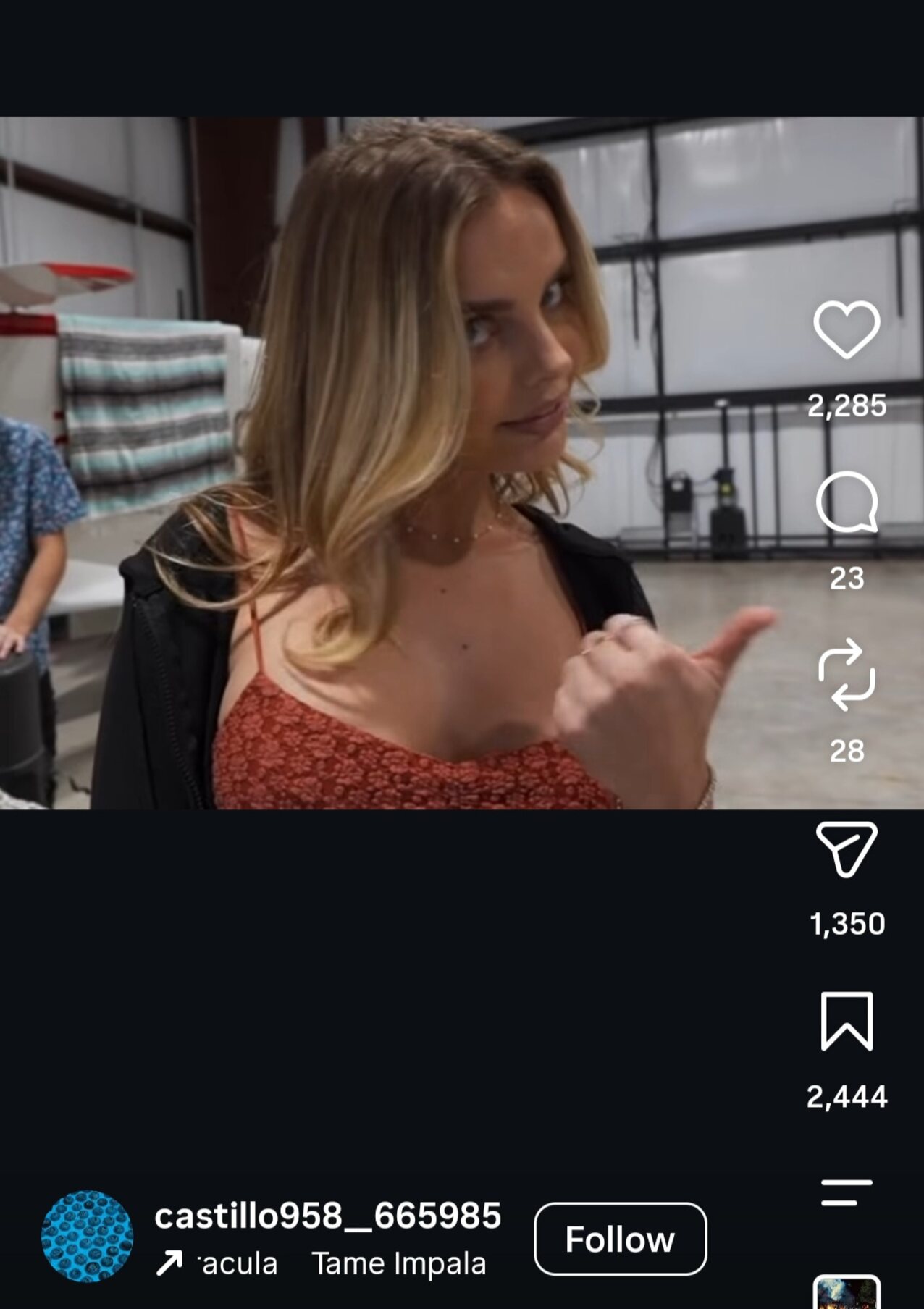 blonde public hangar