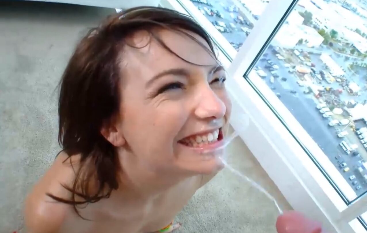 facial cumshot cute