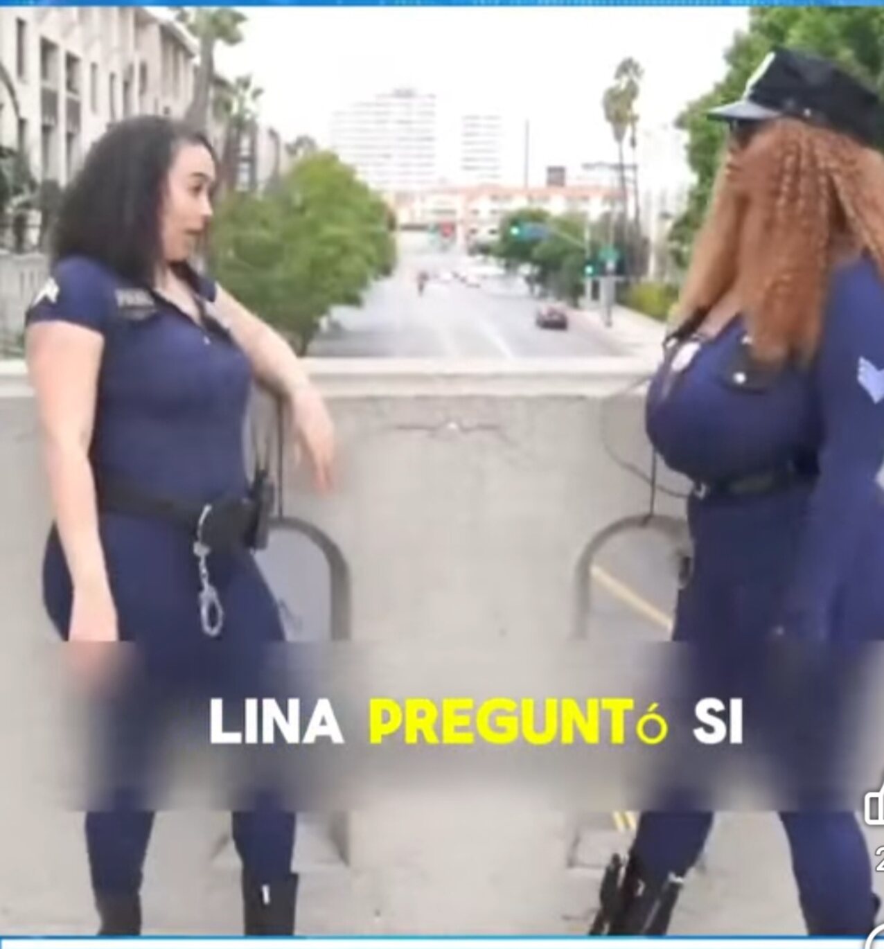 police big booty ass