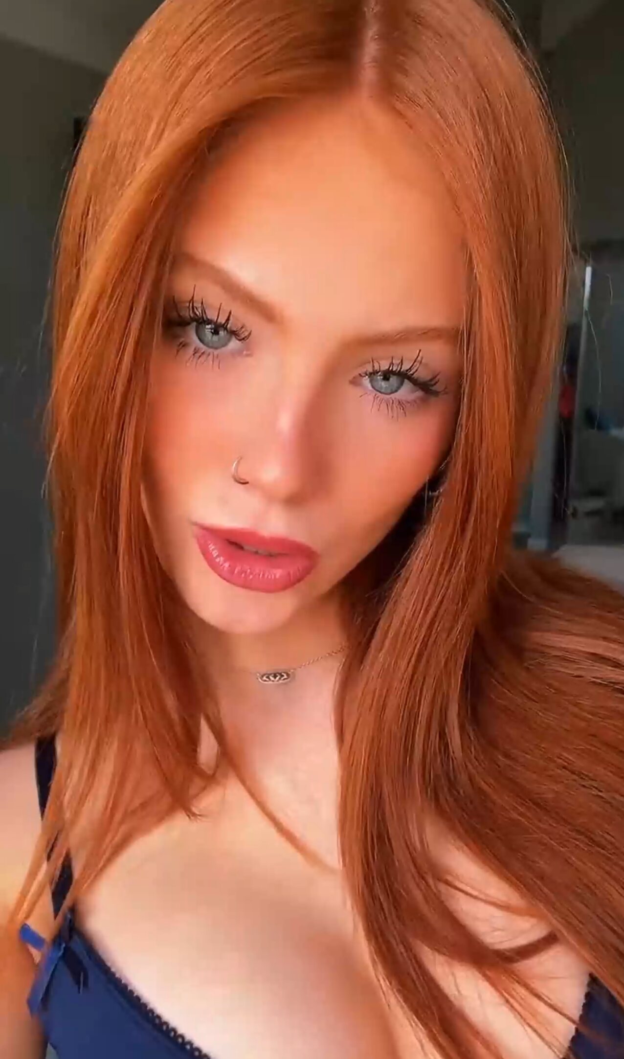 redhead selfie tiktok