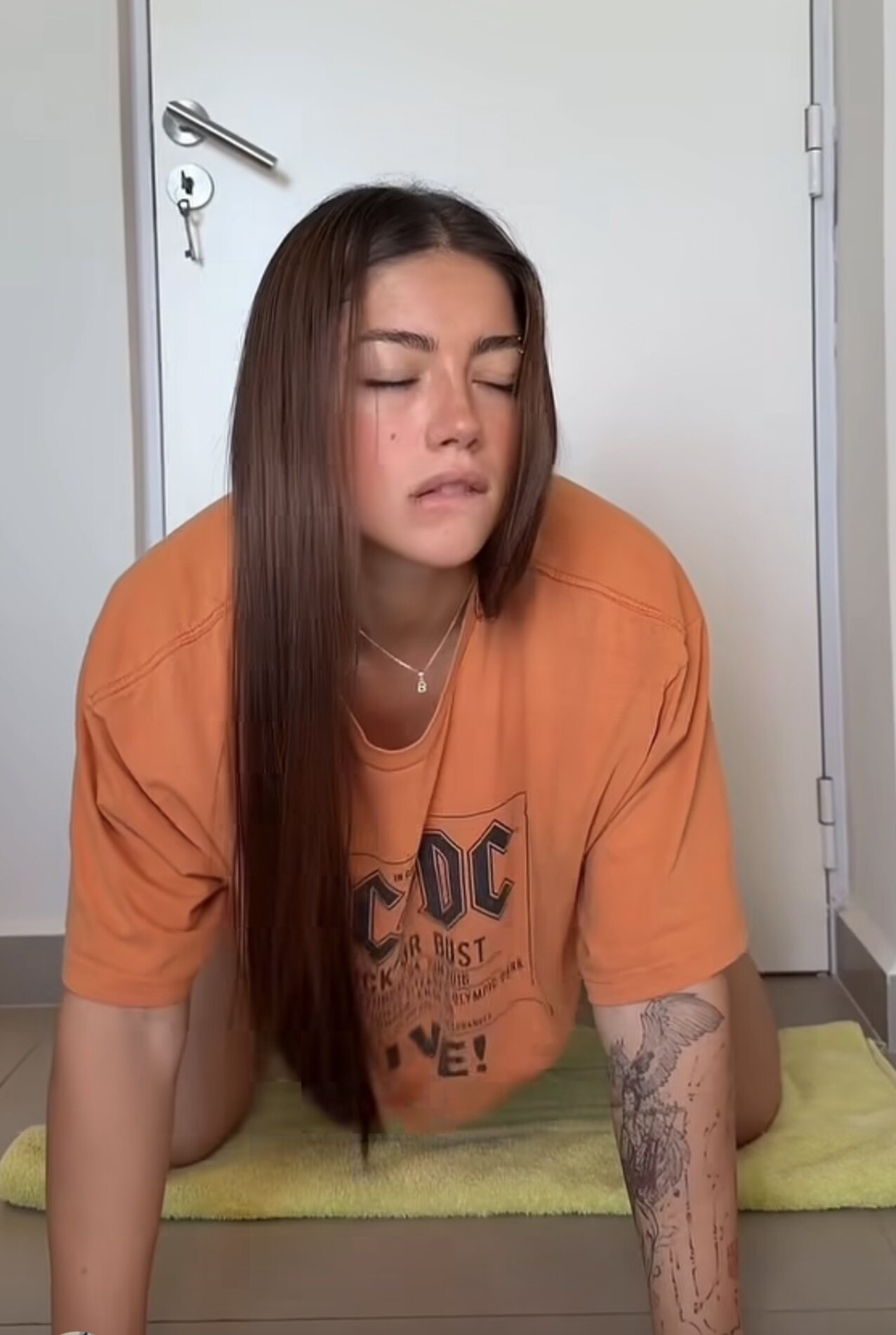 brunette latina caucasian