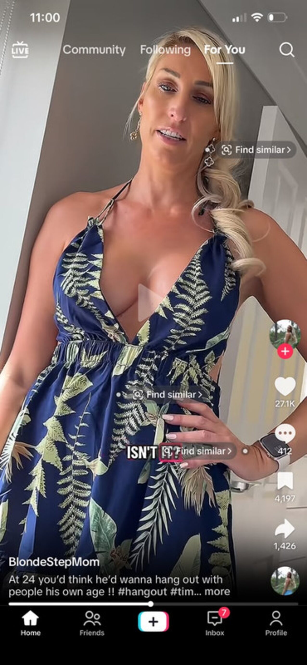 stepmom blond mature