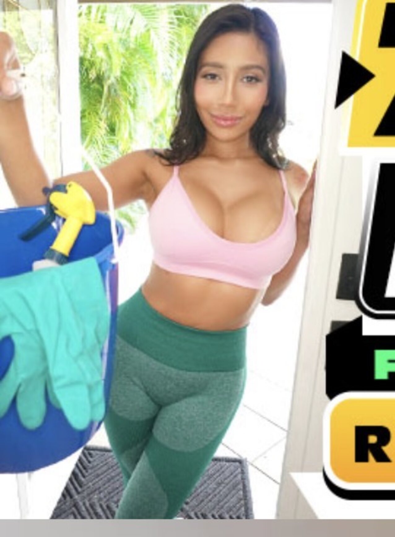 maid big tits latina