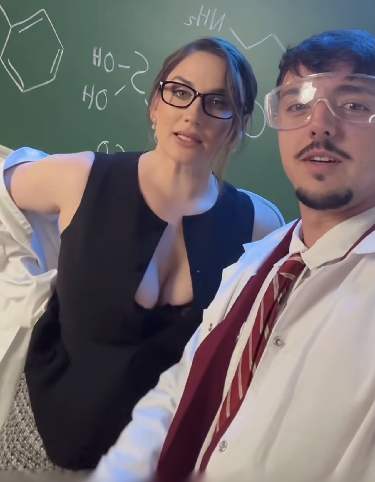 tattoo glasses big tits