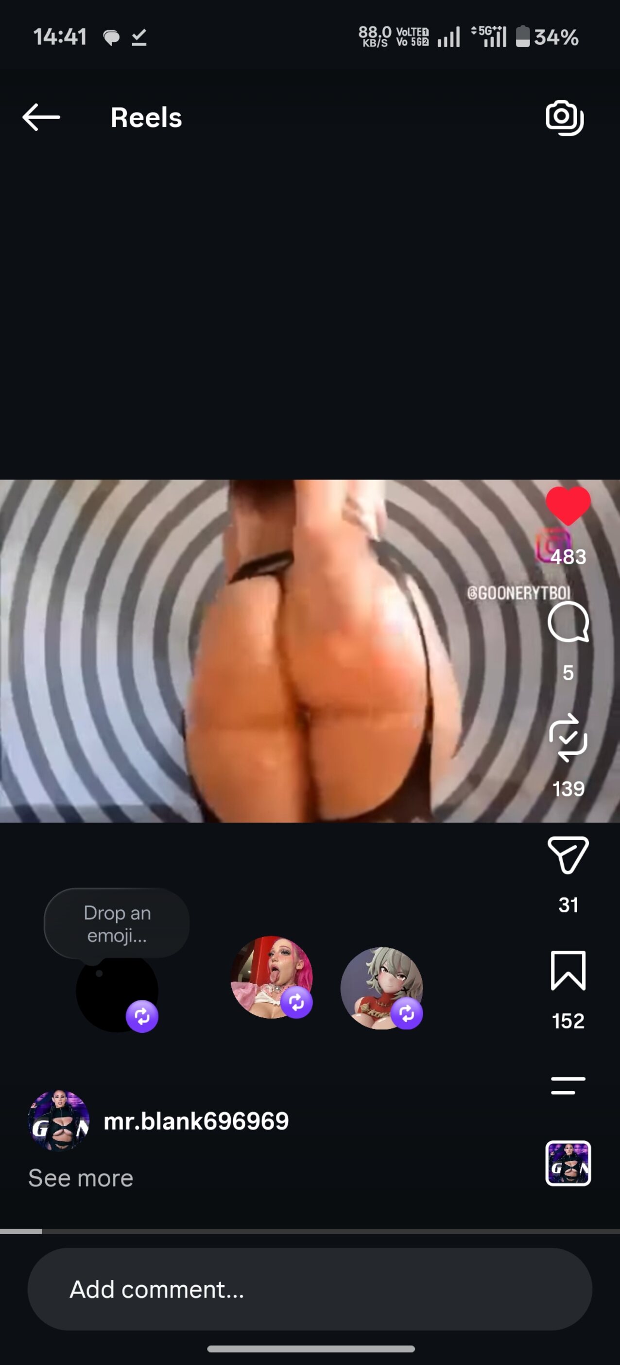 bigass solo dance