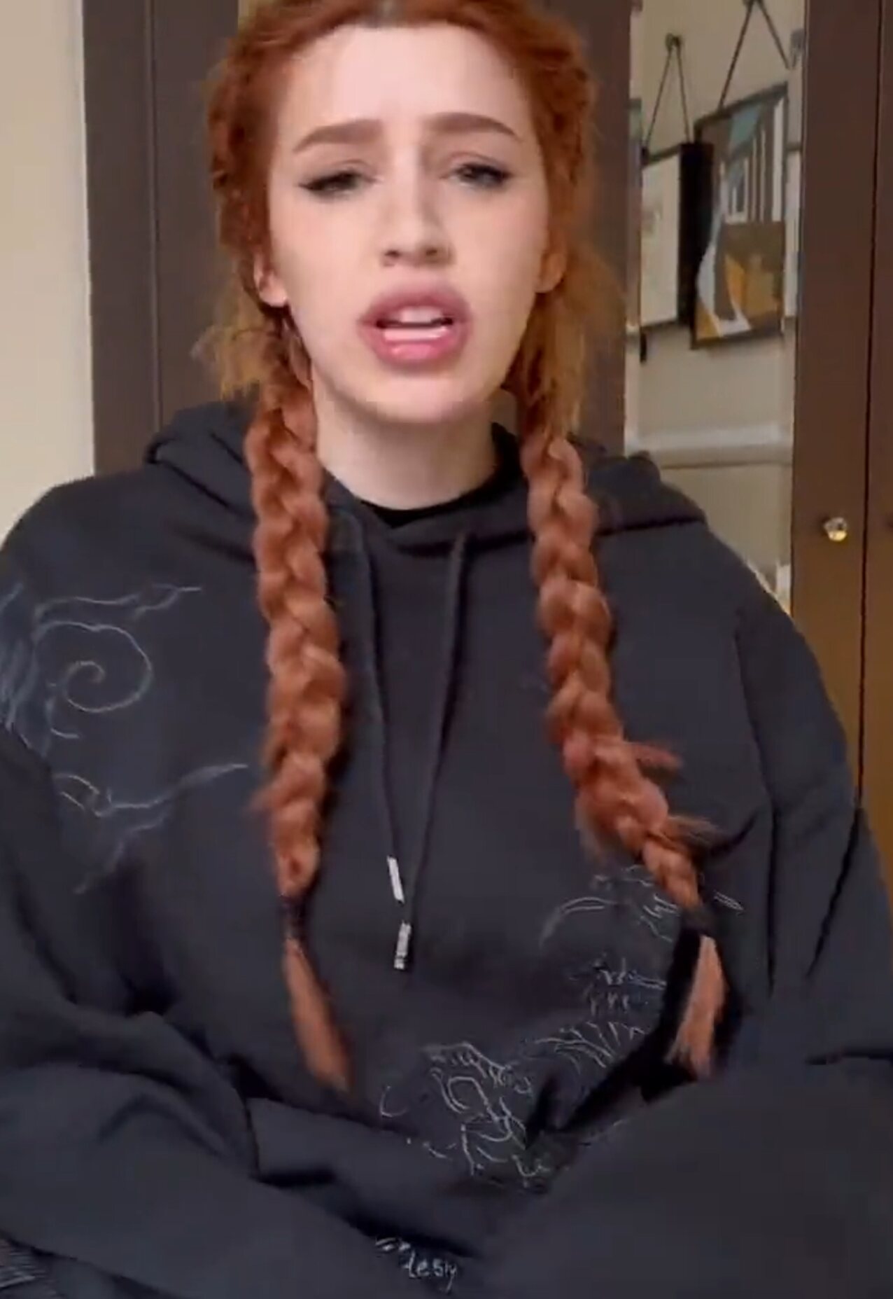 redhead ponytail irish