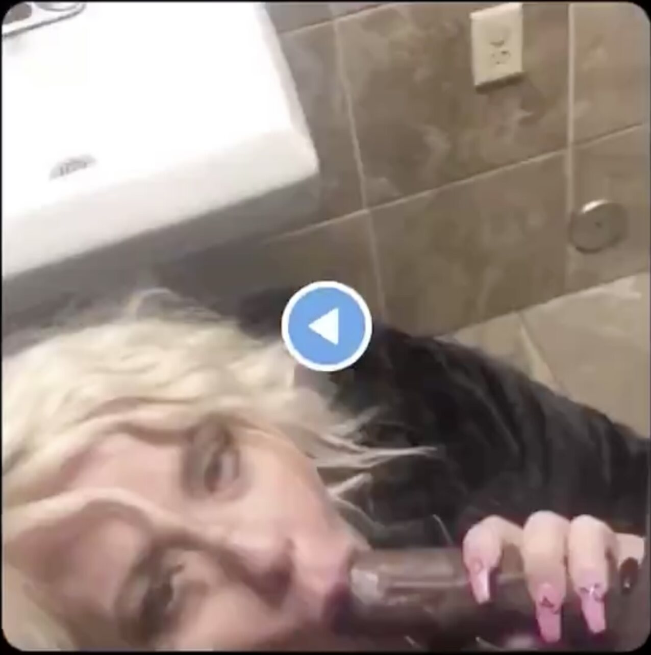 blonde bbc blowjob