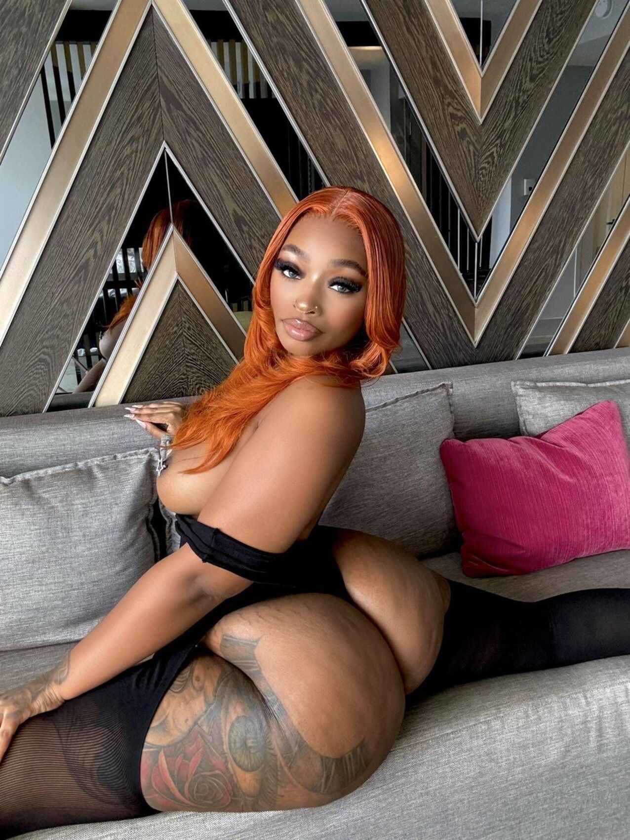 ebony black big ass