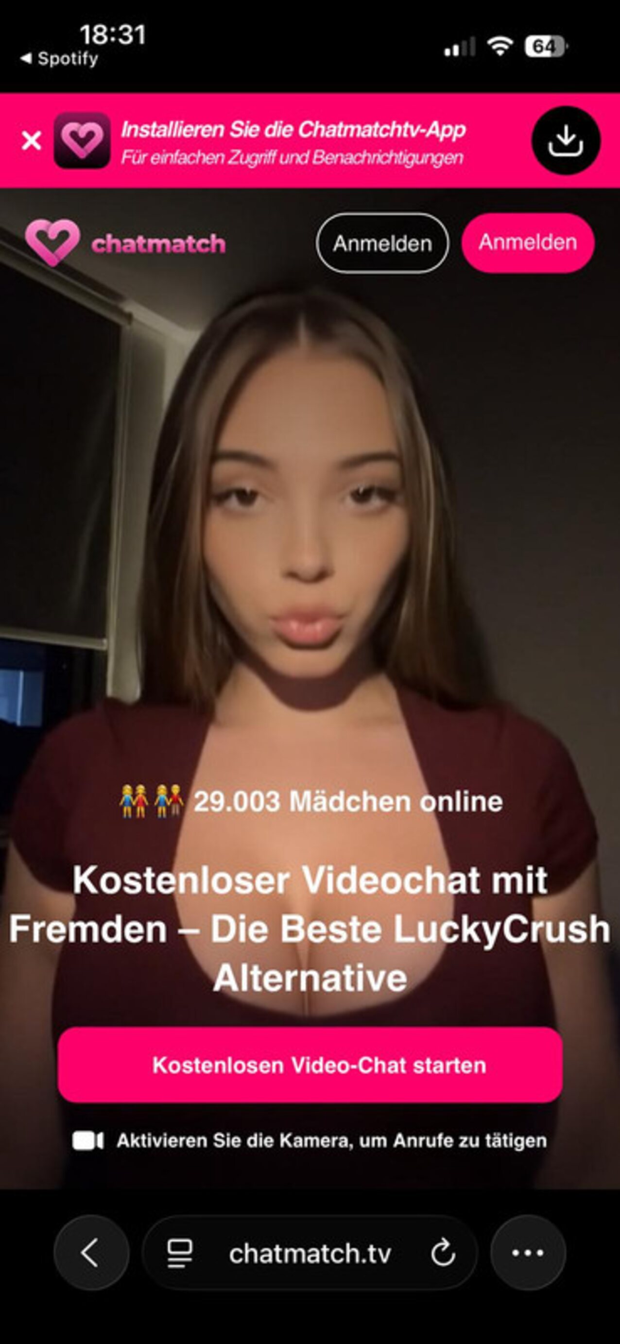 camgirl brunette big tits