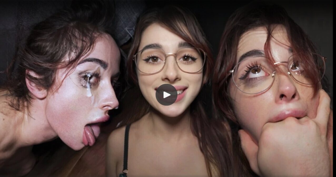 dark hair gagged rough