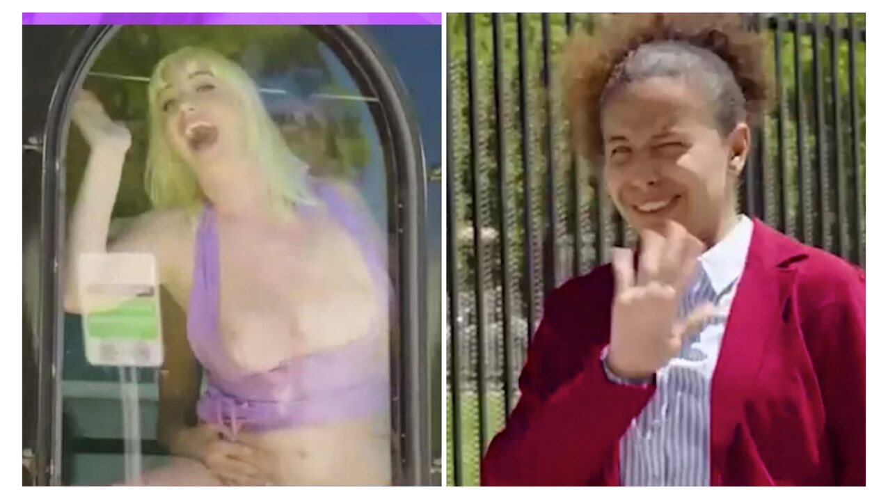 blonde black interracial
