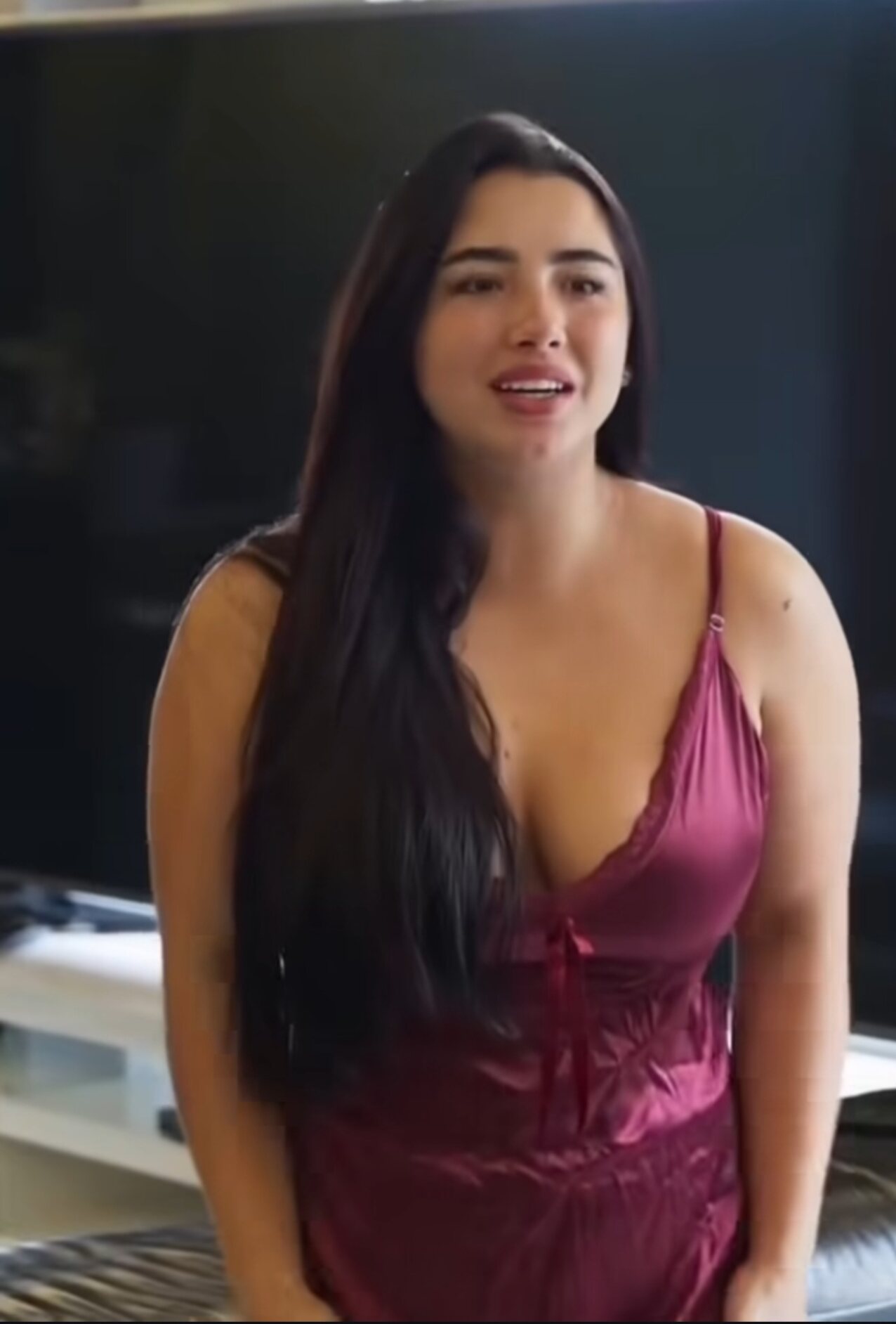 dark hair big tits ass